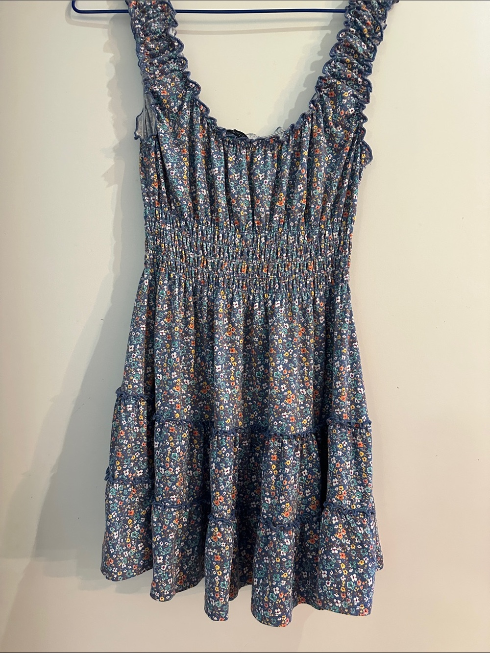 Urban Outfitters Super soft Smocked Sundress - Blue
